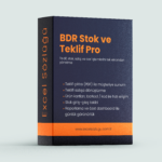 BDR Stok ve Teklif Pro