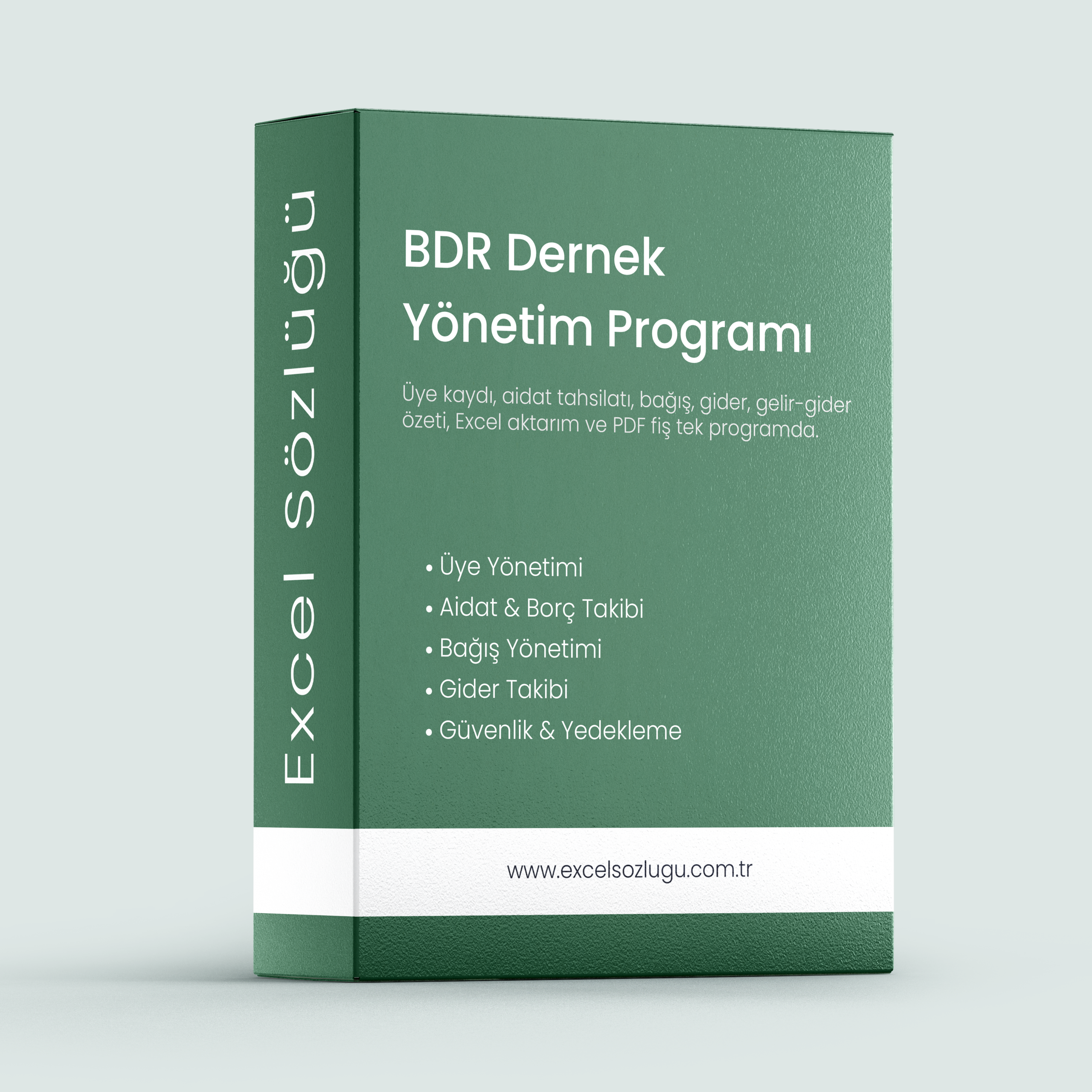 Dernek Üye & Aidat Yönetim Programı